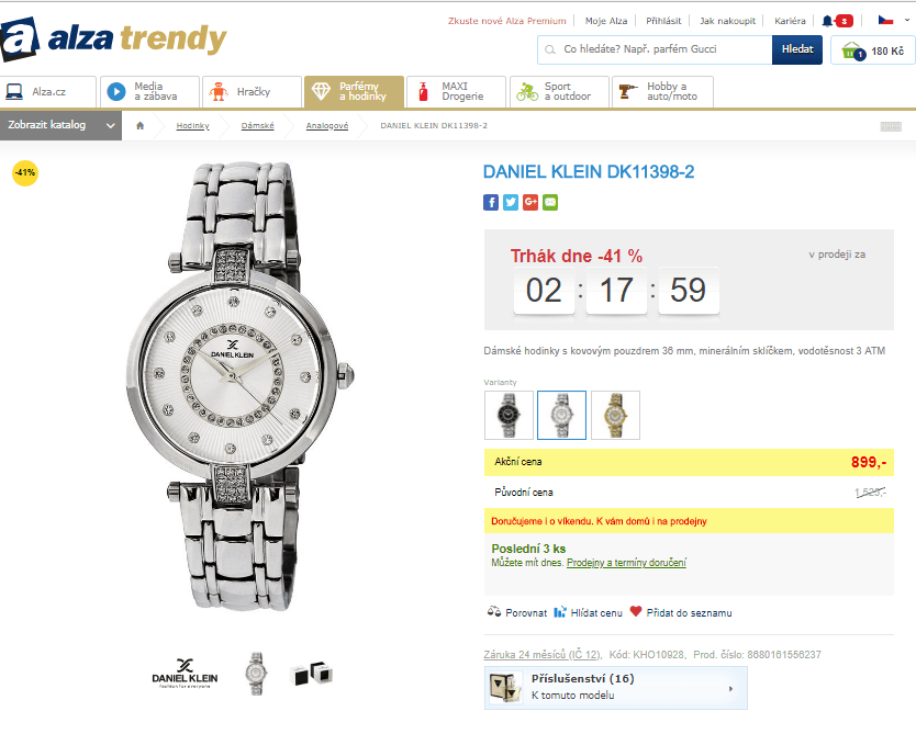 Dámské hodinky Daniel Klein DK11398-2