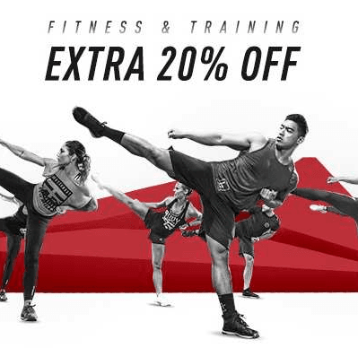 Extra sleva 20% na zlevněné Fitness a Training