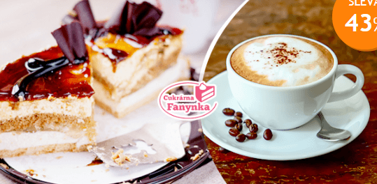 Dortík dle výběru + cappuccino či latté 
