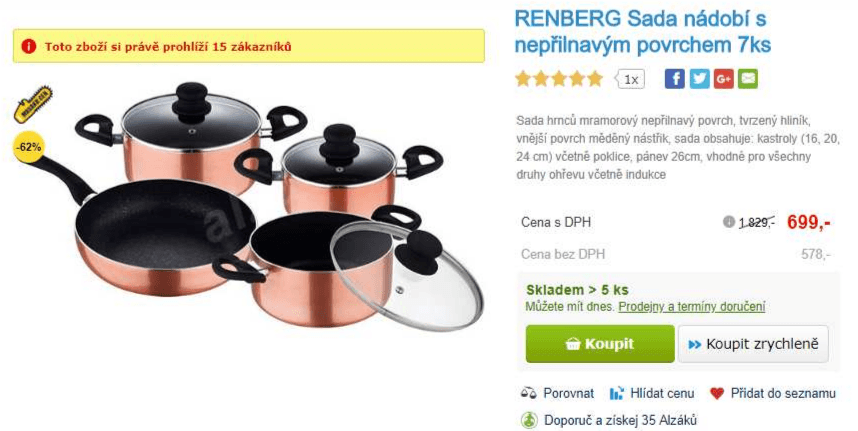Sada hrnců RENBERG Luzern