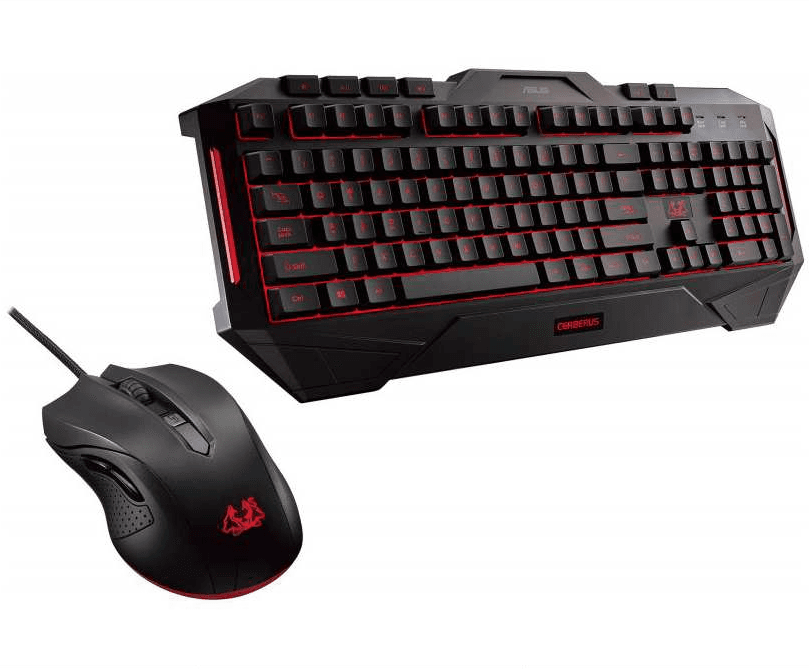 Set herní klávesnice a myši ASUS Cerberus