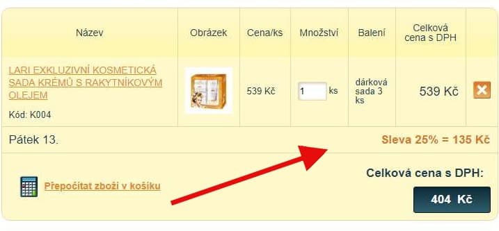 Zdravá výživa se slevou 25%