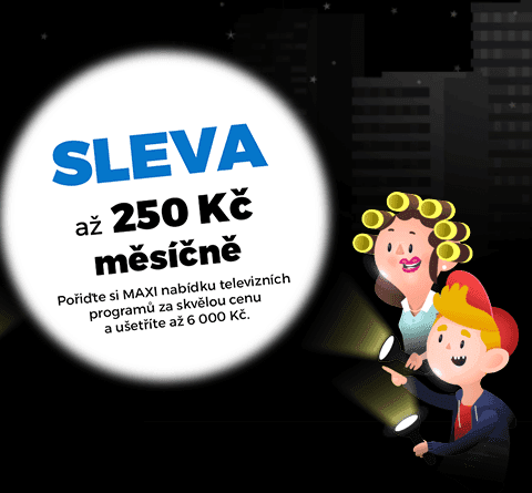 DigiTV - sleva 250 Kč na MAXI balíček
