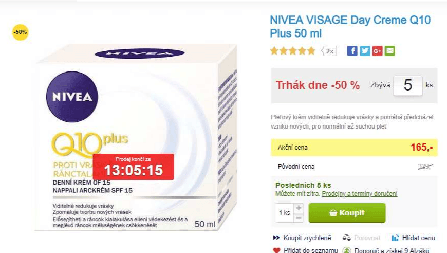Denní pleťový krém NIVEA VISAGE Q10
