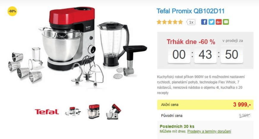 Kuchyňský robot Tefal Promix