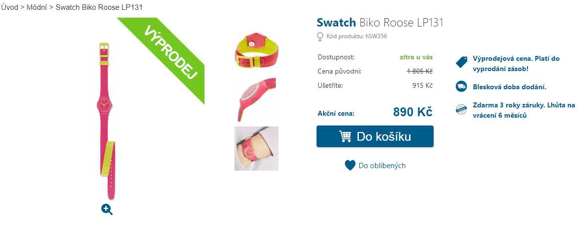 Swatch Biko Roose LP131