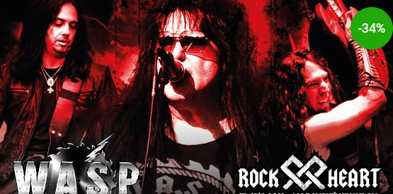Lístek na ROCK HEART