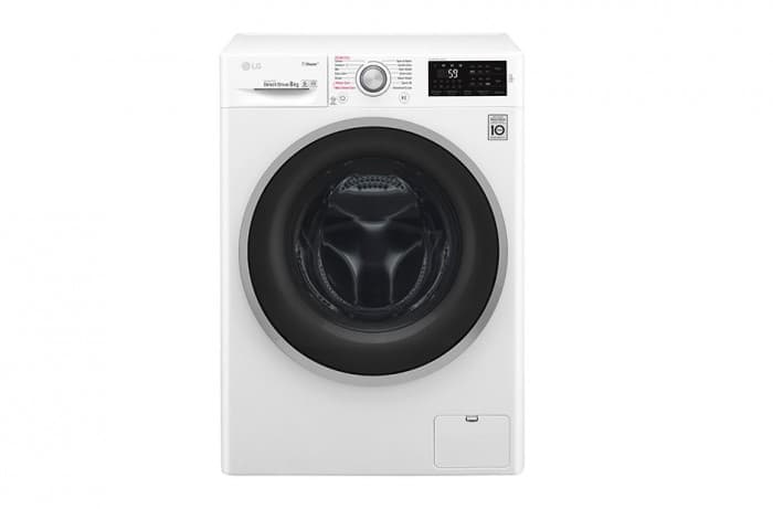 Pračka LG, 8 kg, 1200 ot., pára, A+++