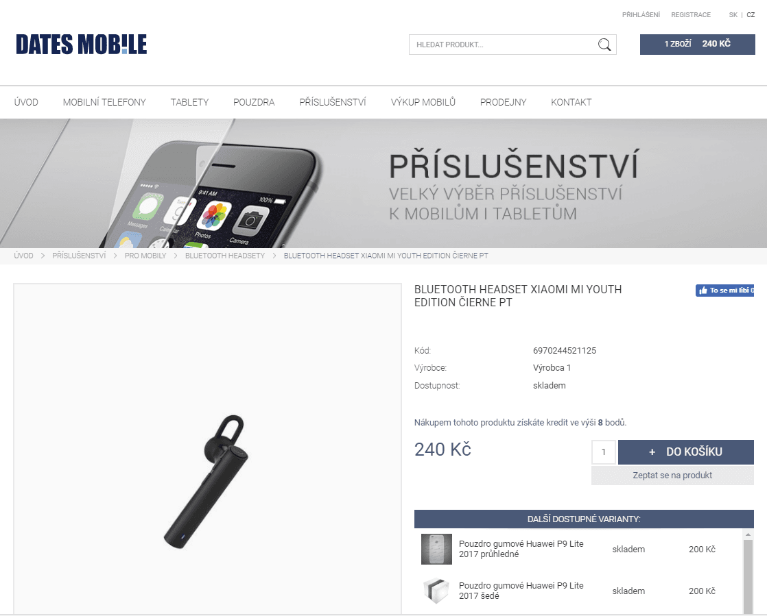 Handsfree Xiaomi Mi Youth 