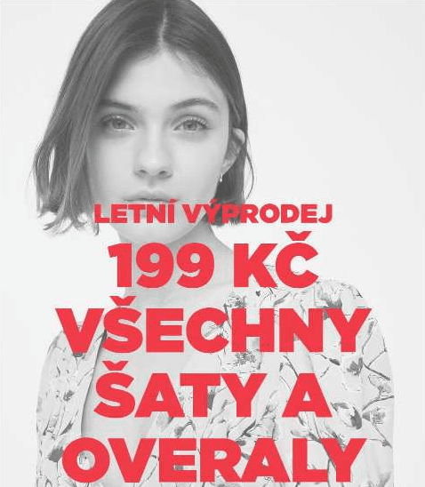 Mango outlet - šaty a overally za 199 Kč