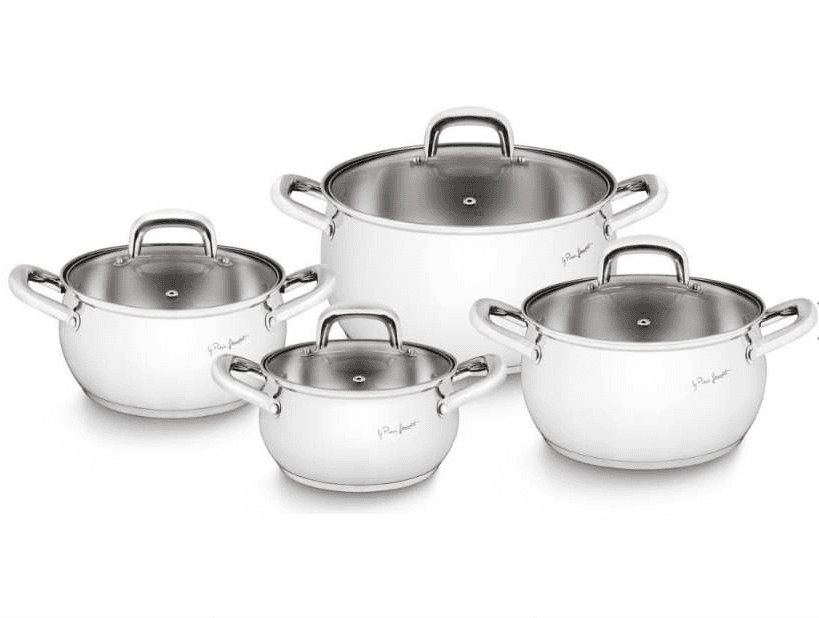 Sada nádobí Lamart Shape - 8 ks