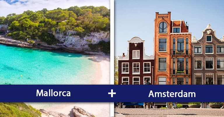 Trip 2v1: Mallorca + Amsterdam za 1 682 Kč
