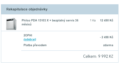 Myčka nádobí Philco, nerez, A+++, 15 sad