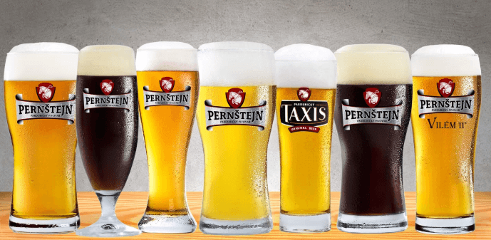 10× 0,5 l piva značky Pernštejn