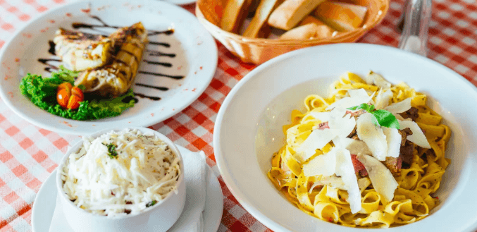 Pasta menu pro 2 osoby