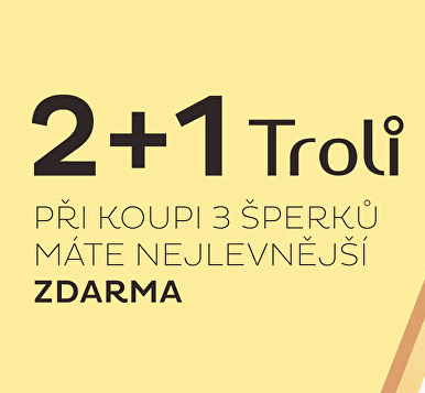 Šperky Troli v akci 2+1 zdarma