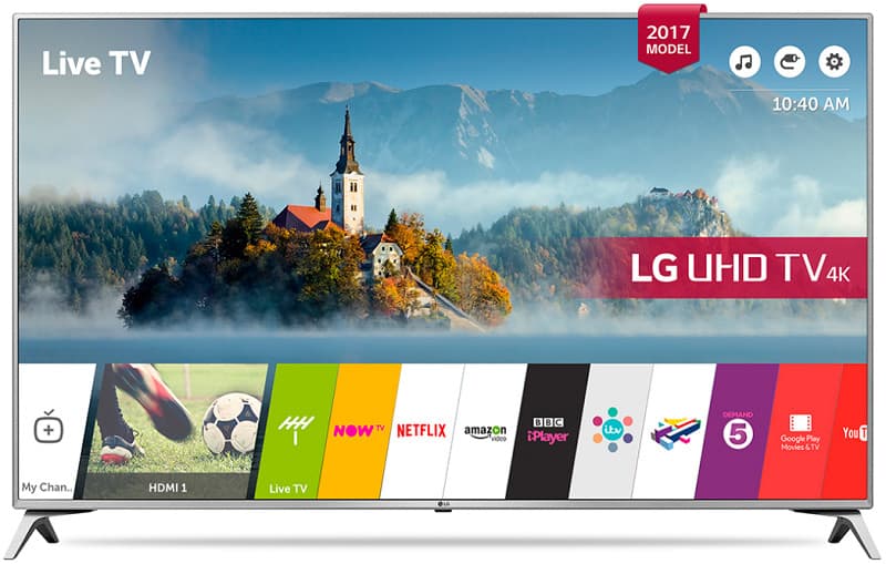 Ultra HD TV, HDR, Smart, 123 cm, LG