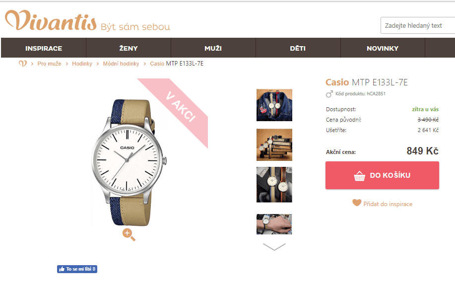 Pánské hodinky Casio MTP E133L-7E