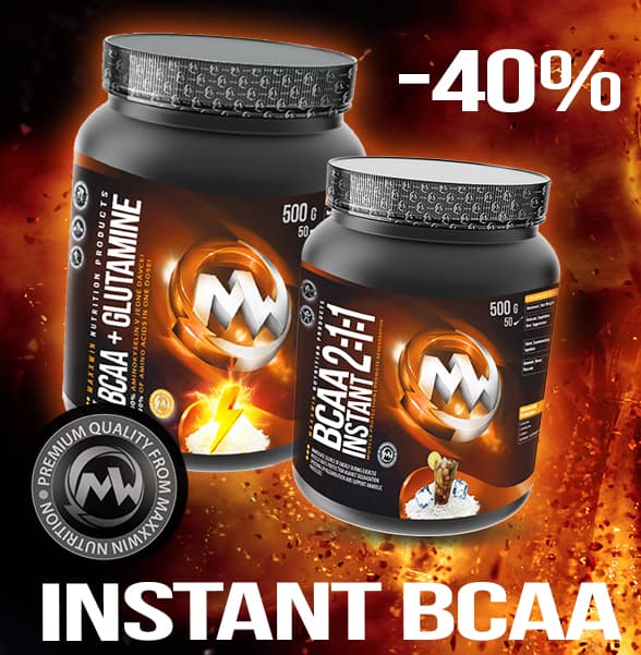 Sleva 40% na instantní BCAA