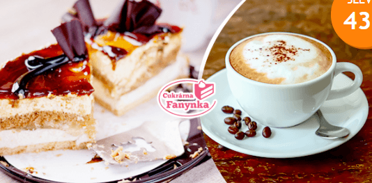 Dortík dle výběru + cappuccino či latté
