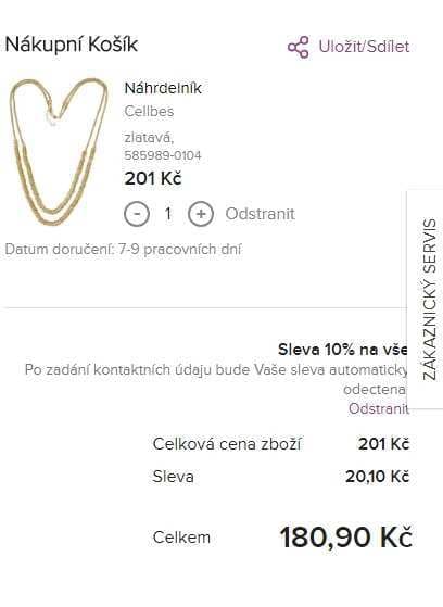 Extra sleva 25% na výprodej