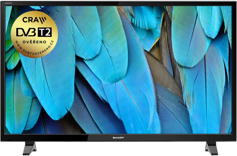 HD ready LED TV, 81 cm, T2, Sharp