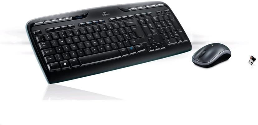 Bezdrátová sada klávesnice, myš - Logitech
