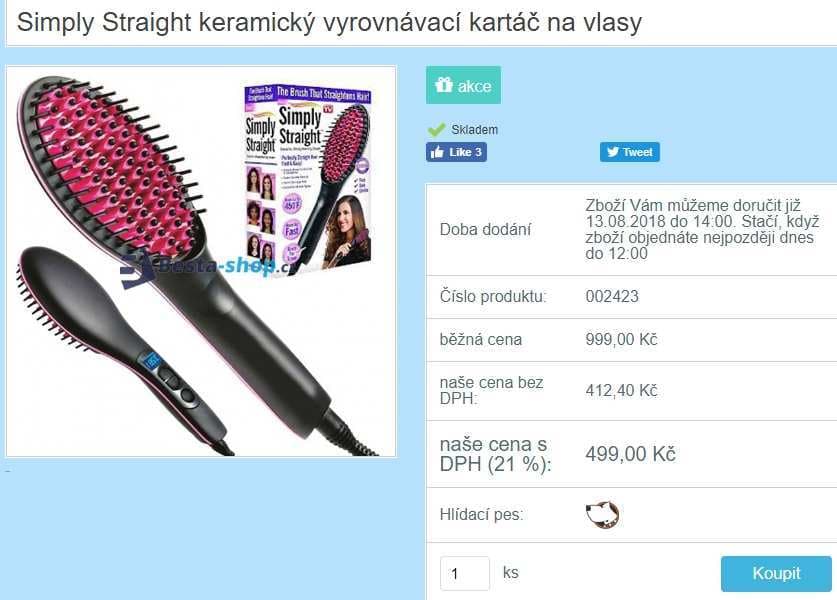 Keramický vyrovnávací kartáč