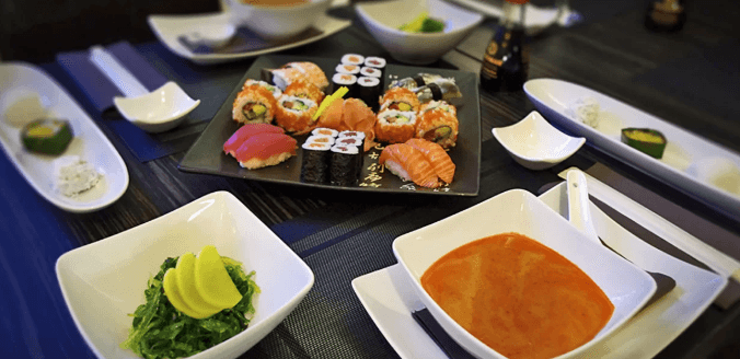 Degustační japonské menu pro dva
