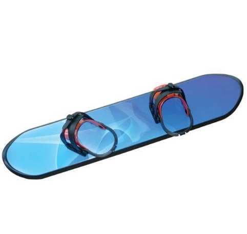 Dětský plastový snowboard s vázáním