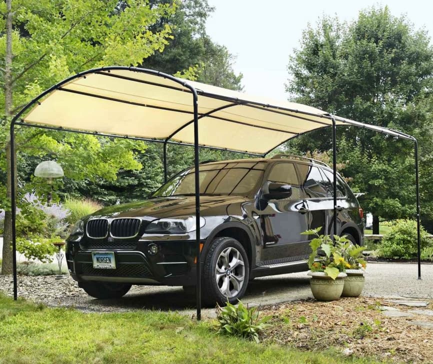 Přístřešek na auto, 5x3 metry