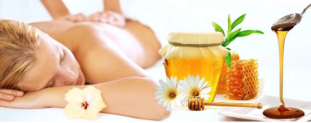 Letní detoxikační medová masáž