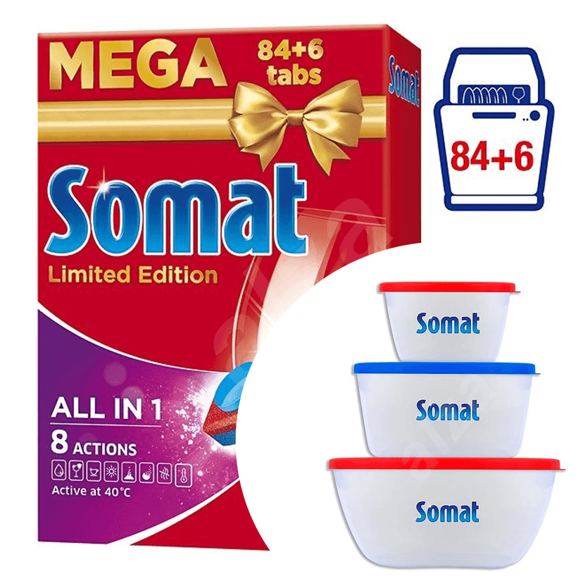 Tablety do myčky SOMAT All in 1 90 ks