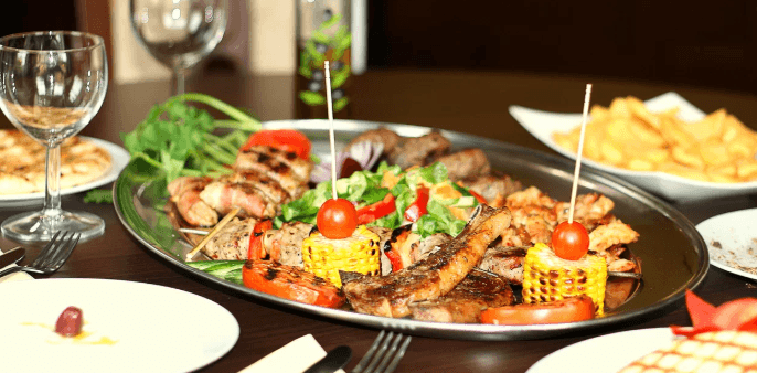 Řecké plato „Delphi“ pro 2 osoby (850 g)