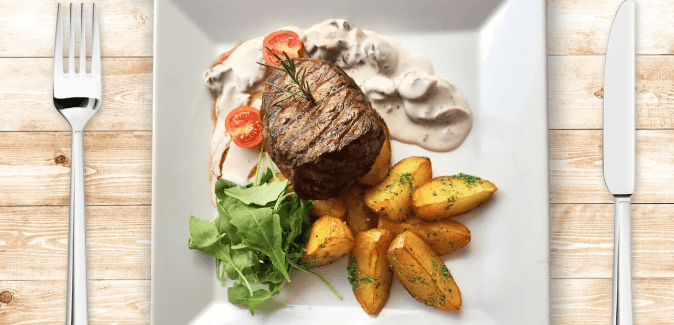 Hovězí steak z vyzrálé argentinské svíčkové