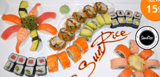 Vegetariánský sushi set - 24 ks