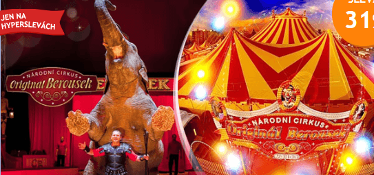 Národní CIRKUS Originál Berousek - vstupenky