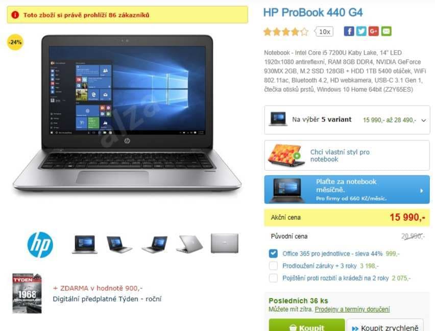 HP, i5, 3,1GHz, 8GB RAM, 2GB Nvidia, 14"