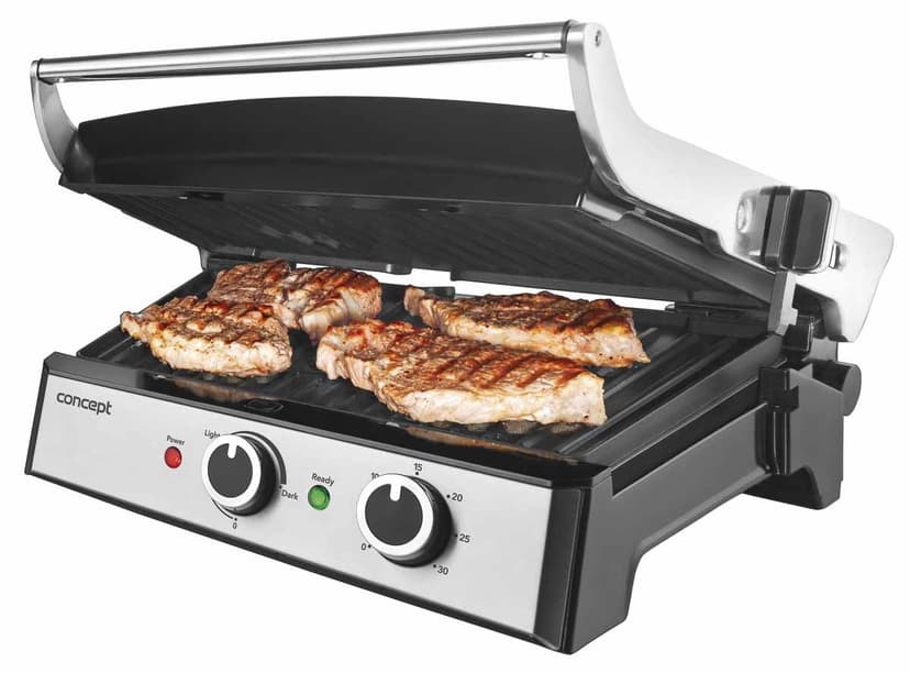 Kontaktní gril 3v1 Concept, teflon, 2000W