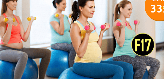 Lehké fitness cvičení pro těhotné ženy - 20 vstupů