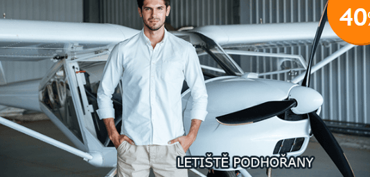 Vyhlídkové lety pro 3 osoby z letiště Podhořany 