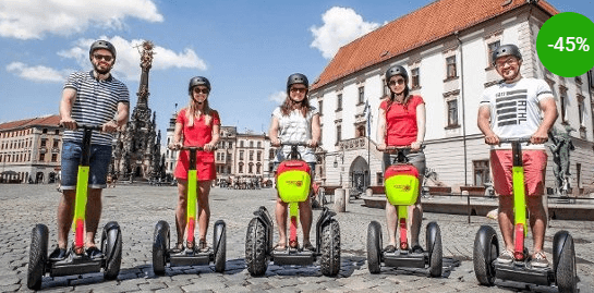 SEGWAY pro 2 osoby na 30min.