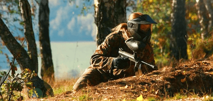 Paintballová přestřelka pro 1 osobu