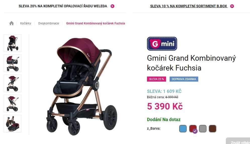 Kočárek  G-mini Grand 