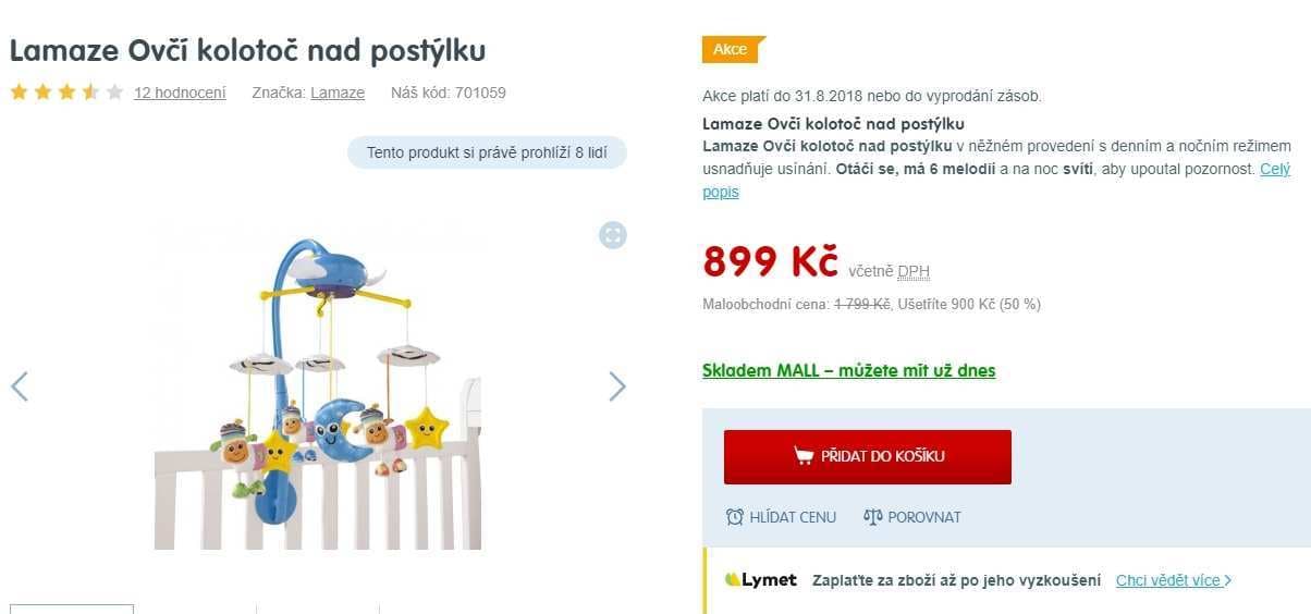 Lamaze Ovčí kolotoč nad postýlku