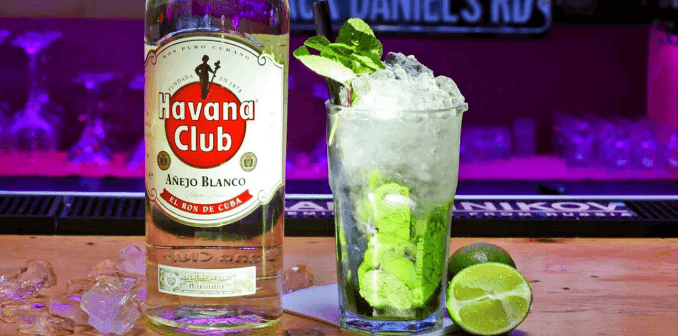 1× koktejl mojito, 250 ml