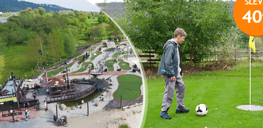 Fotbalgolf - zábavná hra až pro 4 hráče 