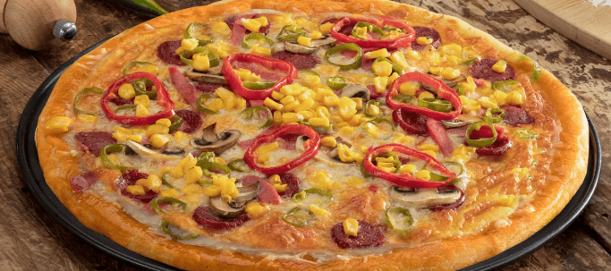 1× pizza o průměru 30 cm dle výběru
