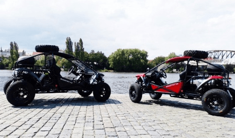 Jízda v silniční buggy v Praze a okolí