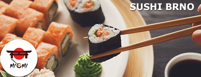 Kupón na 50% slevu SUSHI v SUSHI-MIOMI